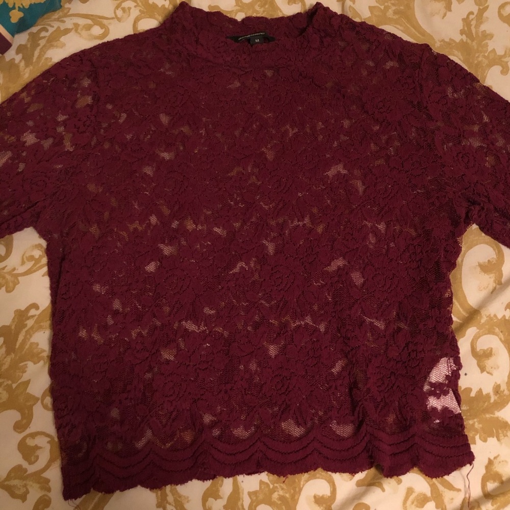 Crop top, long sleeve